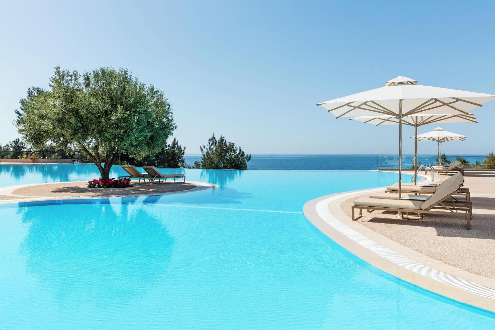 Hotel Ikos Oceania Nea Moudania Esterno foto