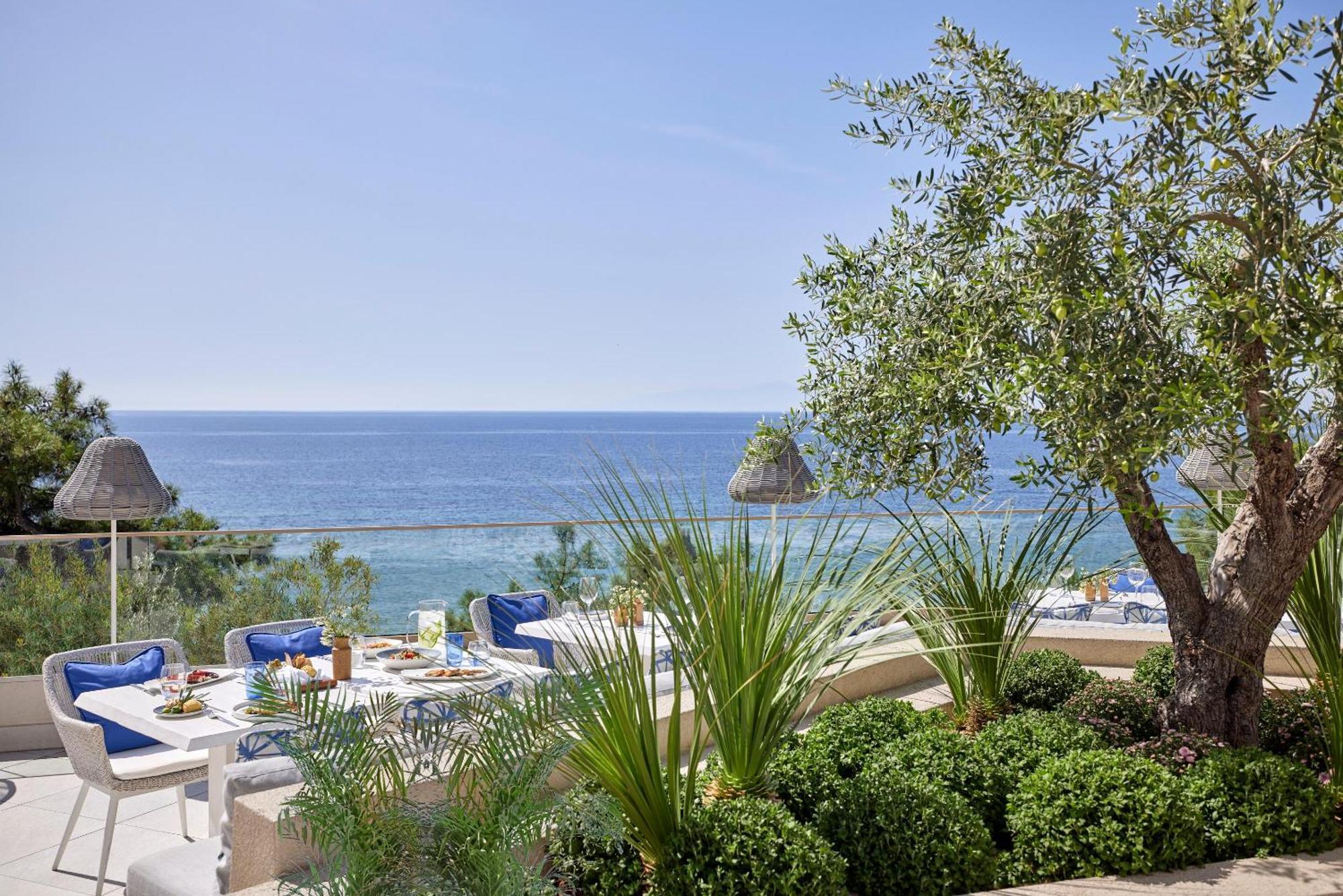 Hotel Ikos Oceania Nea Moudania Esterno foto