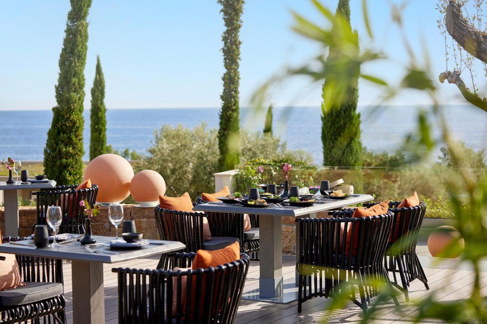 Hotel Ikos Oceania Nea Moudania Esterno foto